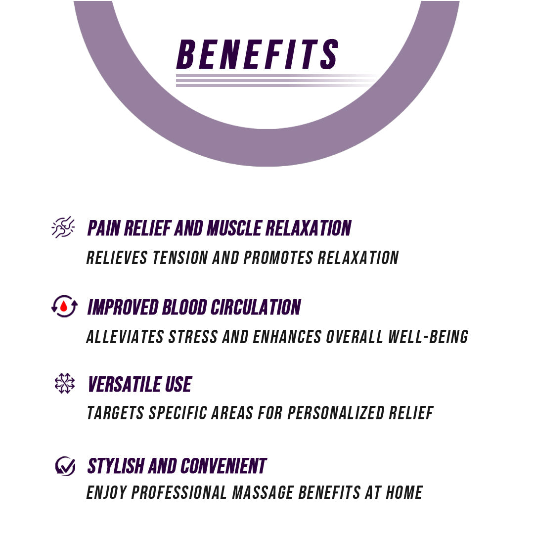 Back Neck Heated Massage Pillow