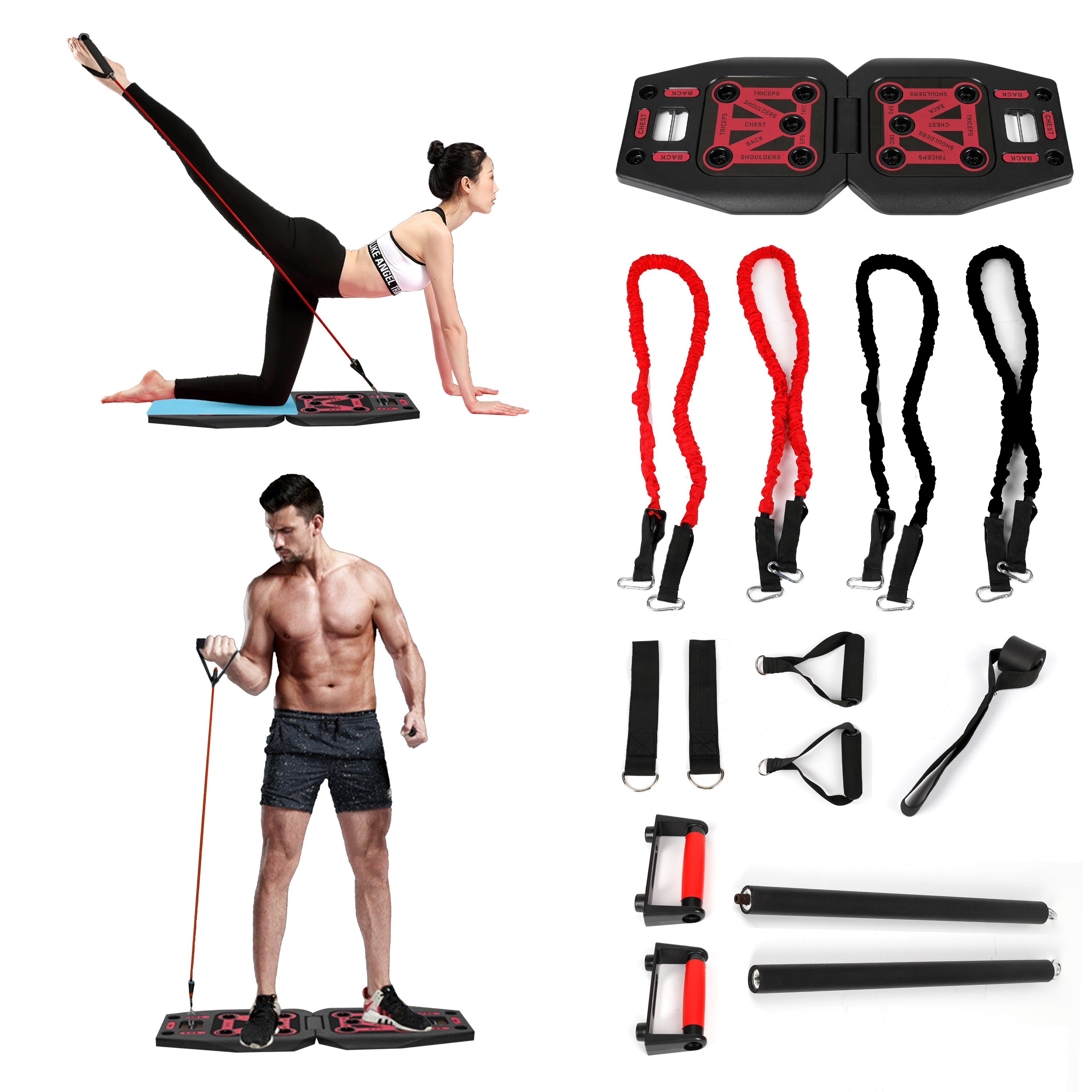 9-in-1 Push-Up Board