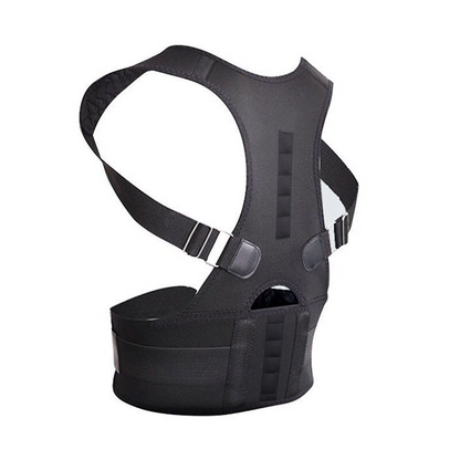 Posture Corrector Support Magnetic Back Shoulder Brace Belt Band For