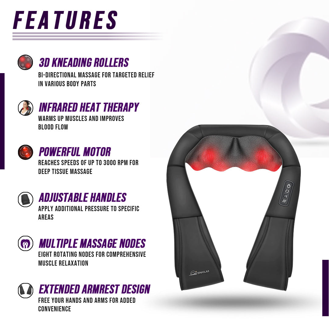 Heated Neck Shoulder Massager