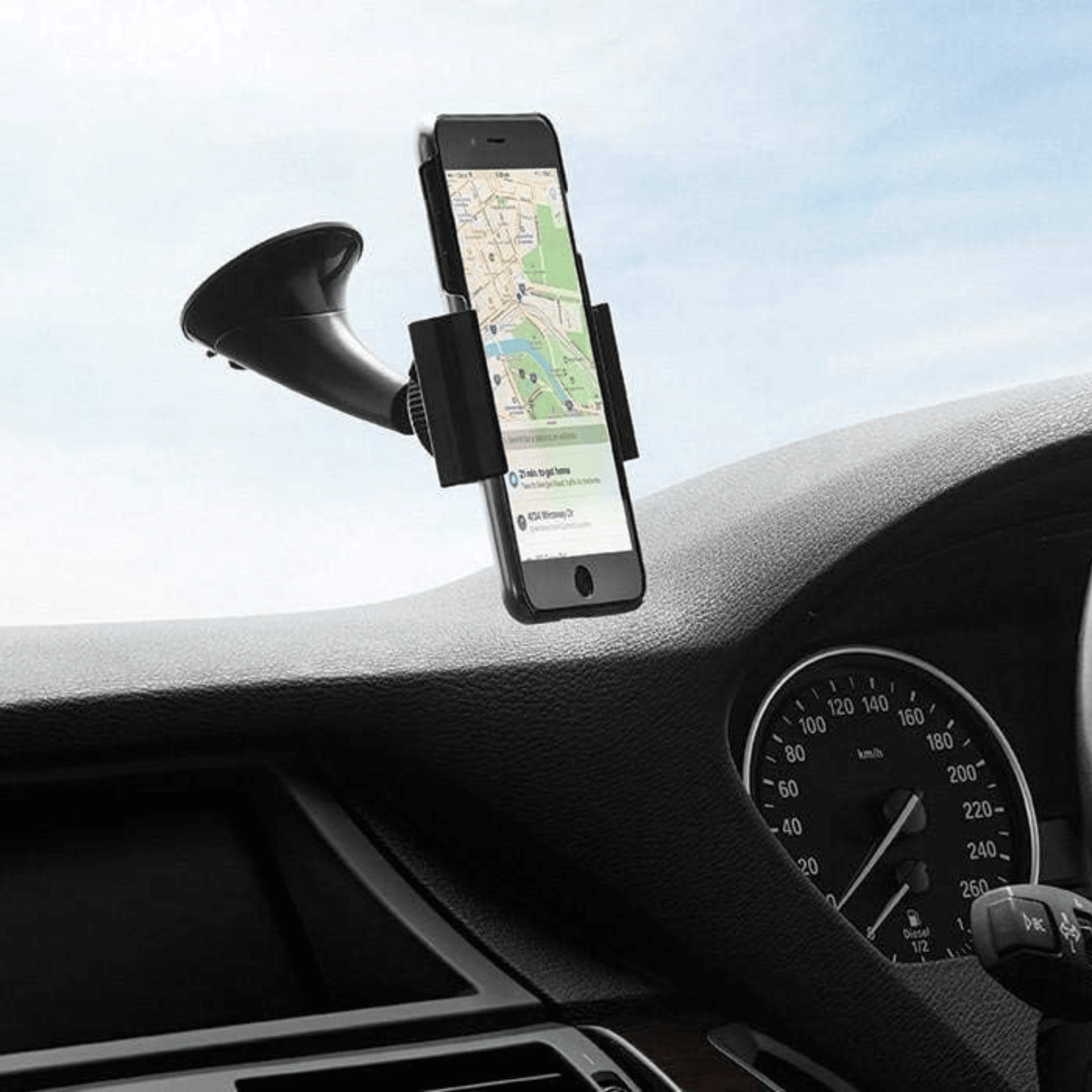 Cygnett DashView Adjustable Universal Car Windscreen Vice Mount w