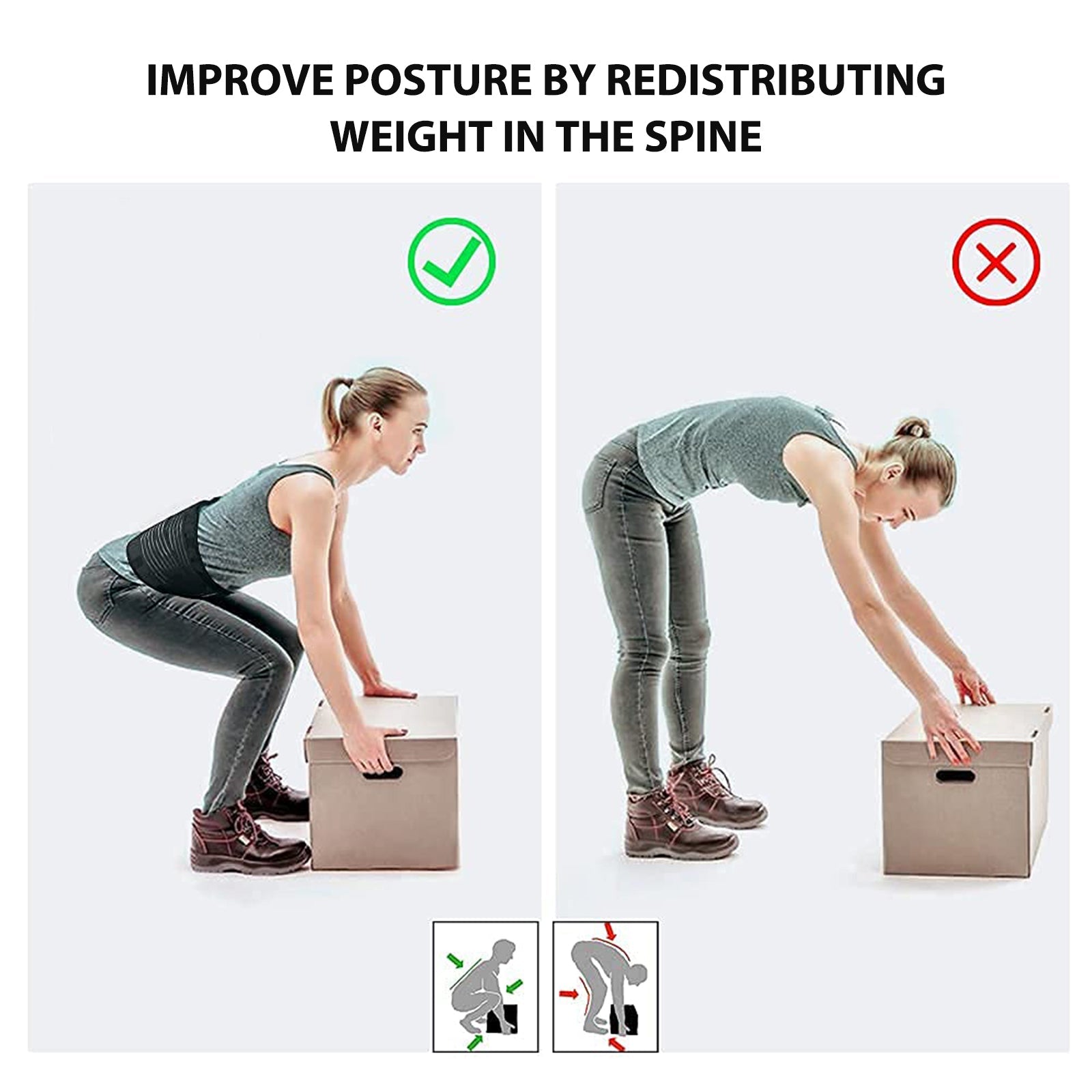 Breathable Lumbar Support Belt